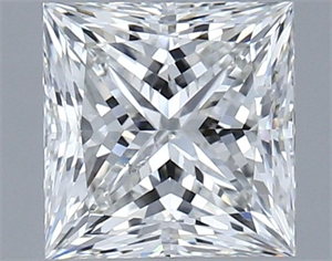Picture of Natural Diamond 2.00 Carats, Princess with  Cut, H Color, SI1 Clarity and Certified by GIA