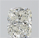 Natural Diamond 0.90 Carats, Cushion with  Cut, I Color, SI2 Clarity and Certified by GIA