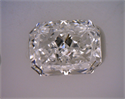 Natural Diamond 1.00 Carats, Radiant with  Cut, G Color, VS2 Clarity and Certified by GIA