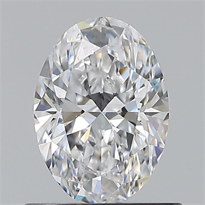 Picture of Natural Diamond 0.70 Carats, Oval with  Cut, D Color, VS1 Clarity and Certified by GIA