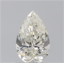 Natural Diamond 1.01 Carats, Pear with  Cut, J Color, VS2 Clarity and Certified by GIA