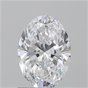 Diamante Natural 1.10 quilates, Ovalado , Color D, claridad SI2 y certificado GIA