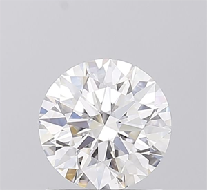 Picture of Lab Grown Diamond 1.09 Carats, Round with Ideal Cut, E Color, VVS2 Clarity and Certified by IGI