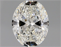 Natural Diamond 0.90 Carats, Oval with  Cut, G Color, VS1 Clarity and Certified by GIA
