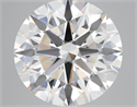 Lab Grown Diamond 7.32 Carats, Round with Ideal Cut, G Color, VS1 Clarity and Certified by IGI