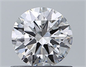 Diamante Natural 0.70 quilates, Redondo , Color E, claridad SI1 y certificado GIA