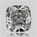 Natural Diamond 0.70 Carats, Cushion with  Cut, D Color, VVS1 Clarity and Certified by GIA