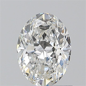 Picture of Natural Diamond 0.90 Carats, Oval with  Cut, F Color, VVS1 Clarity and Certified by GIA