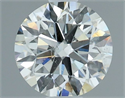 Diamante Natural 0.57 quilates, Redondo , Color I, claridad VVS2 y certificado IGI