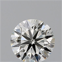 Natural Diamond 0.51 Carats, Round with Very Good Cut, K Color, VS2 Clarity and Certified by GIA