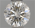 Diamante Natural 0.40 quilates, Redondo , Color J, claridad VVS2 y certificado IGI