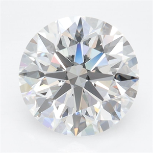 Picture of Lab Grown Diamond 2.51 Carats, Round with Ideal Cut, D Color, VVS1 Clarity and Certified by IGI