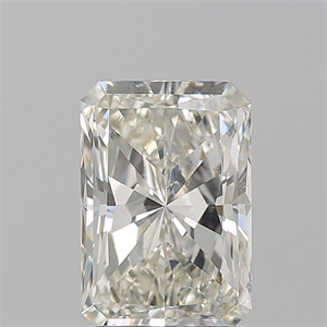 Picture of Natural Diamond 2.01 Carats, Radiant with  Cut, K Color, SI1 Clarity and Certified by GIA