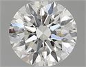 Diamante Natural 0.57 quilates, Redondo , Color I, claridad VVS2 y certificado GIA