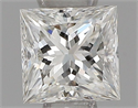 Natural Diamond 0.31 Carats, Princess with  Cut, G Color, VVS2 Clarity and Certified by GIA