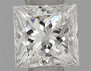 Picture of Natural Diamond 0.31 Carats, Princess with  Cut, G Color, VVS2 Clarity and Certified by GIA