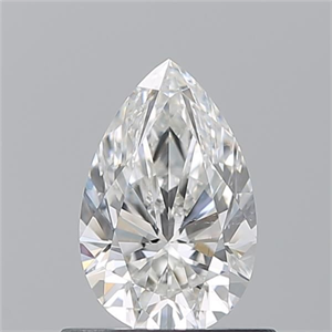 Picture of Natural Diamond 0.71 Carats, Pear with  Cut, G Color, VS2 Clarity and Certified by GIA