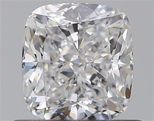 Foto Diamante Natural 0.72 quilates, Del cojín , Color D, claridad VVS2 y certificado GIA de