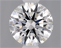 Diamante Natural 0.43 quilates, Redondo , Color E, claridad VS2 y certificado GIA