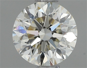 Picture of Natural Diamond 0.80 Carats, Round with Excellent Cut, J Color, VVS2 Clarity and Certified by IGI