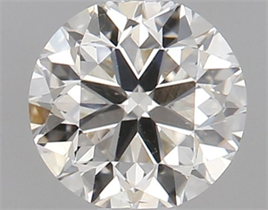 Picture of Natural Diamond 0.40 Carats, Round with Very Good Cut, L Color, VS2 Clarity and Certified by GIA