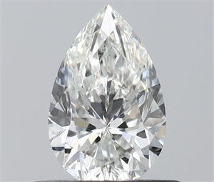 Foto Diamante Natural 0.50 quilates, De pera , Color G, claridad SI1 y certificado IGI de