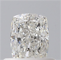Diamante Natural 0.57 quilates, Del cojín , Color G, claridad SI1 y certificado GIA