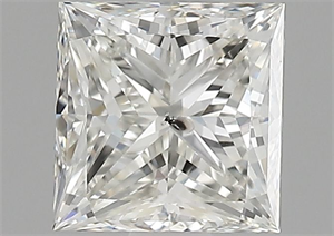 Foto Diamante Natural 1.02 quilates, Princesa , Color J, claridad SI2 y certificado GIA de