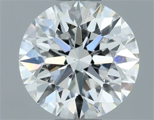 Foto Diamante Natural 0.70 quilates, Redondo , Color F, claridad VS2 y certificado GIA de