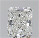 Natural Diamond 2.01 Carats, Radiant with  Cut, I Color, VVS1 Clarity and Certified by GIA