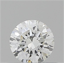 Natural Diamond 0.42 Carats, Round with Excellent Cut, H Color, VS1 Clarity and Certified by GIA