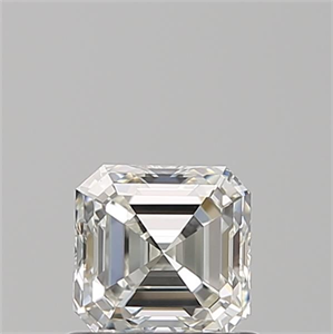 Foto Diamante Natural 0.70 quilates, Asscher , Color I, claridad VVS2 y certificado GIA de