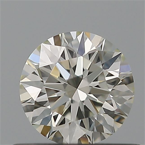 Foto Diamante Natural 0.41 quilates, Redondo , Color I, claridad VVS1 y certificado IGI de