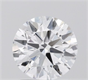 Del inventario de diamantes de laboratorio, 1.55 quilates, Redondo , Color D, claridad VVS2 y certificado IGI