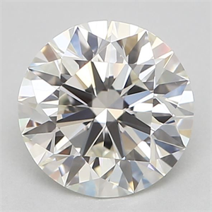 Foto Diamante Natural 0.70 quilates, Redondo , Color I, claridad VS1 y certificado GIA de