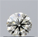 Natural Diamond 0.40 Carats, Round with Very Good Cut, M Color, VS1 Clarity and Certified by GIA