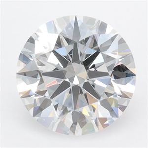 Picture of Lab Grown Diamond 2.09 Carats, Round with Ideal Cut, D Color, IF Clarity and Certified by IGI