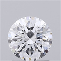 Del inventario de diamantes de laboratorio, 1.20 quilates, Redondo , Color D, claridad VS2 y certificado IGI