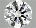 Lab Grown Diamond 6.20 Carats, Round with Ideal Cut, F Color, VVS2 Clarity and Certified by IGI