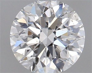 Foto Diamante Natural 0.60 quilates, Redondo , Color E, claridad SI2 y certificado GIA de