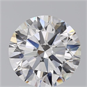 Natural Diamond 2.10 Carats, Round with Excellent Cut, E Color, VS2 Clarity and Certified by GIA