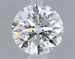 Picture of Natural Diamond 0.70 Carats, Round with Very Good Cut, F Color, SI1 Clarity and Certified by GIA