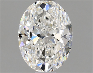 Foto Diamante Natural 0.90 quilates, Ovalado , Color F, claridad VS1 y certificado GIA de