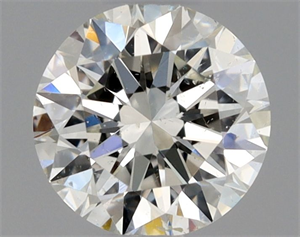 Foto Diamante Natural 0.40 quilates, Redondo , Color I, claridad SI2 y certificado GIA de