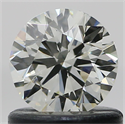 Natural Diamond 0.71 Carats, Round with Very Good Cut, L Color, SI1 Clarity and Certified by GIA
