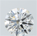 Del inventario de diamantes de laboratorio, 2.55 quilates, Redondo , Color F, claridad VVS2 y certificado IGI