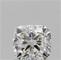Natural Diamond 0.90 Carats, Cushion with  Cut, I Color, VVS2 Clarity and Certified by GIA