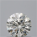 Diamante Natural 0.50 quilates, Redondo , Color I, claridad VVS2 y certificado GIA