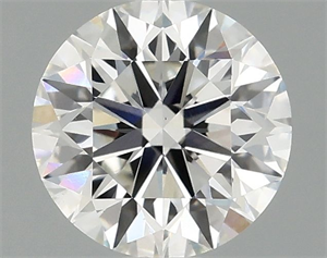 Picture of Lab Grown Diamond 1.40 Carats, Round with Excellent Cut, F Color, VS1 Clarity and Certified by IGI