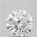 Del inventario de diamantes de laboratorio, 1.50 quilates, Redondo , Color D, claridad VVS2 y certificado IGI